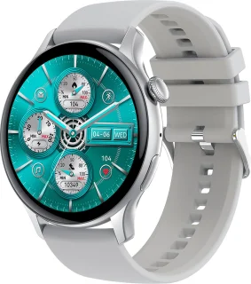 SAMTECH Smartwatch AMOLED HD Pro horloge - Unisex - Grijs