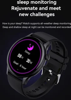 SAMTECH Smartwatch AMOLED HD Pro horloge - Unisex - Grijs