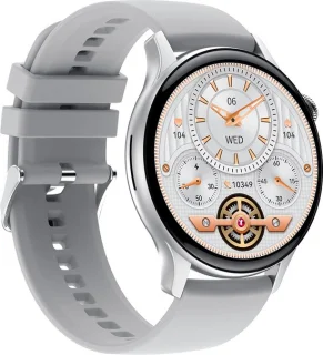 SAMTECH Smartwatch AMOLED HD Pro horloge - Unisex - Grijs