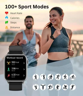 SAMTECH Smartwatch Groen/Turquoise Heren & Dames