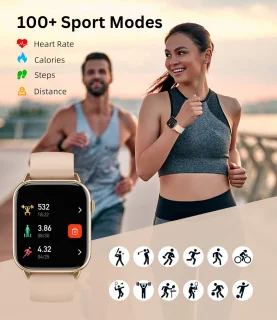 SAMTECH Smartwatch Roze voor Heren & Dames