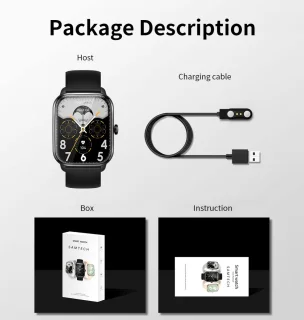 SAMTECH Smartwatch Ultra Thin Pro Grijs