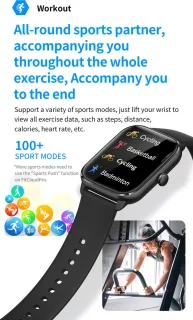 SAMTECH Smartwatch Ultra Thin Pro Grijs
