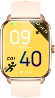 SAMTECH Smartwatch Ultra Thin Pro Rose Goud
