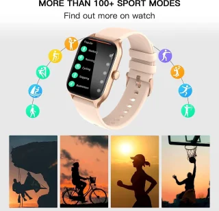 SAMTECH Smartwatch Ultra Thin Pro Rose Goud