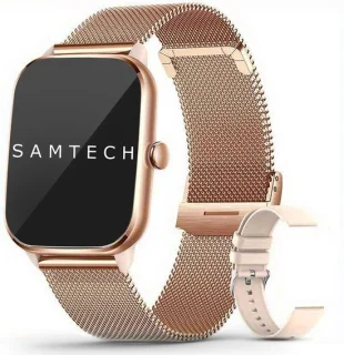 SAMTECH Smartwatch Ultra Thin Pro Serie 5 Rose Goud