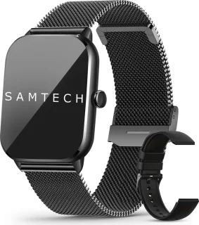 SAMTECH Smartwatch Ultra Thin Pro Serie 5 Zwart
