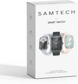 SAMTECH Smartwatch Ultra Thin Pro Serie 5 Zwart