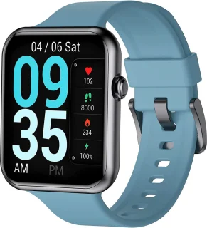 SAMTECH Smartwatch unisex blauw/groen