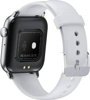 SAMTECH Smartwatch Zwart Wit - Unisex Horloge
