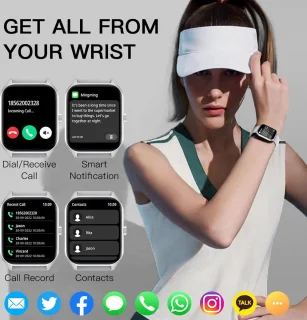 SAMTECH Ultra Pro Series 9 Smartwatch Rose Goud