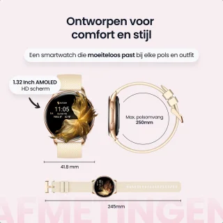 Siltcon® Auréa Dames Smartwatch