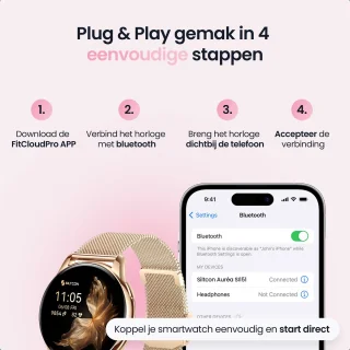 Siltcon® Auréa Dames Smartwatch
