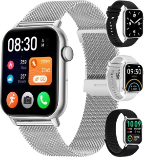 Siltcon® Smartwatch Pro zilver