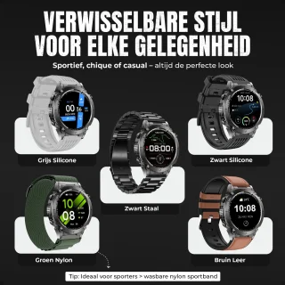 Siltcon Vortex GPS Smartwatch - Unisex Sporthorloge