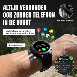 Siltcon Vortex GPS Smartwatch - Unisex Sporthorloge