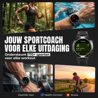 Siltcon Vortex GPS Smartwatch - Unisex Sporthorloge