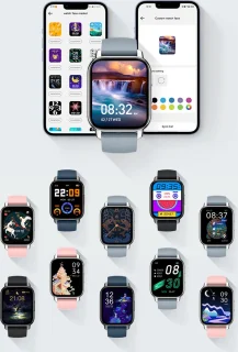 Smartwatch Bellen Bloeddruk Hartslag Zuurstof Muziek