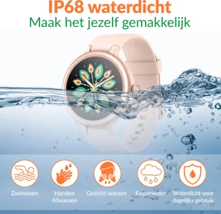 Smartwatch Dames Rose Goud SR02 40mm Small