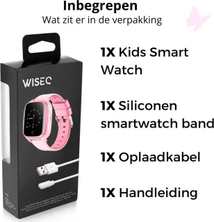 Smartwatch Kids GPS 4G Meisje Waterdicht SOS