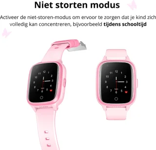 Smartwatch Kids GPS 4G Meisje Waterdicht SOS
