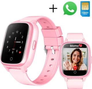 Smartwatch Kids GPS 4G Meisje Waterdicht SOS
