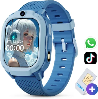 Smartwatch Kind 4G GPS Horloge Inclusief Simkaart
