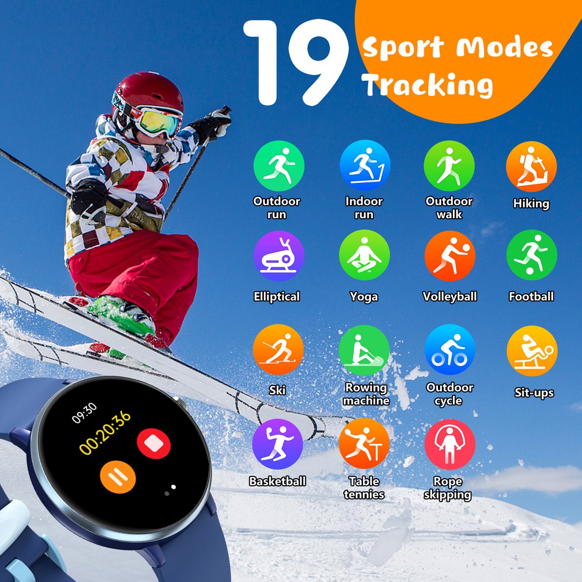 Wat vinden we goed aan de Smartwatch Kinderen Blauw