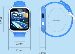 Smartwatch Kinderen Blauw
