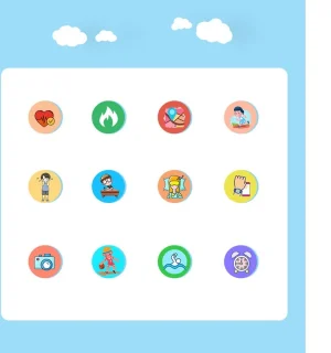 Smartwatch Kinderen Zwart