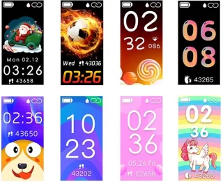Smartwatch Kinderen Zwart