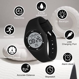 Smartwatch Kinderen Zwart