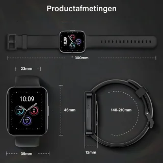 Smartwatch Pro Versie - Unisex - Compatibel met Apple, Samsung en Android
