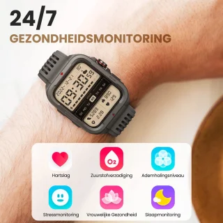 SmartWatch-Trends Outdoor Smartwatch Zwart