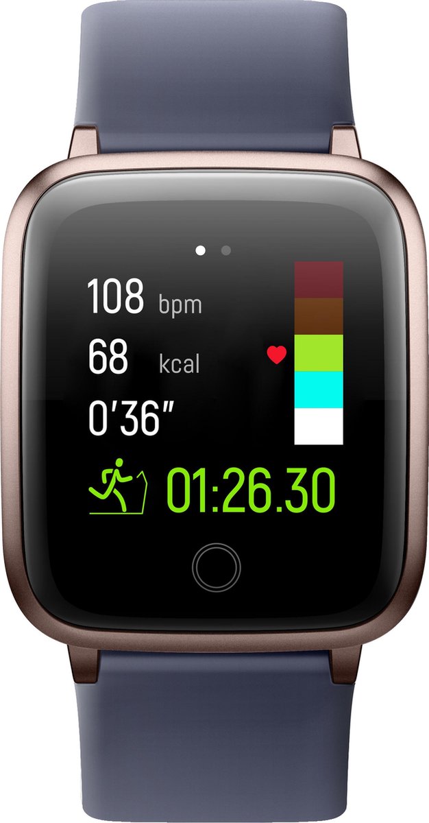 Wat vinden we goed aan de SmartWatch-Trends S205E Blauw Smartwatch