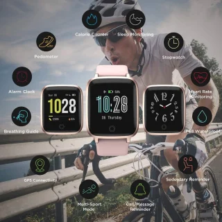 SmartWatch-Trends S205E Dames Roze