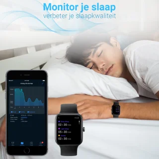 SmartWatch-Trends S205L Smartwatch Zwart