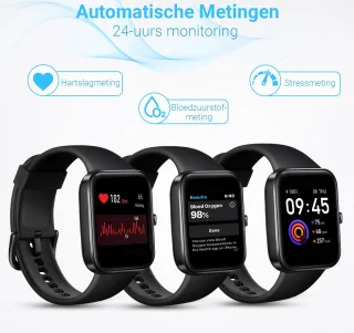 SmartWatch-Trends S205L Smartwatch Zwart