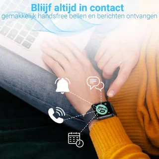 SmartWatch-Trends S205L Smartwatch Zwart