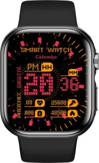 Smartwatch Unisex Sport Zwart TPU Bandjes Bluetooth 5.2