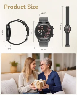 Wat vinden we goed aan de Smartwatch Zwart