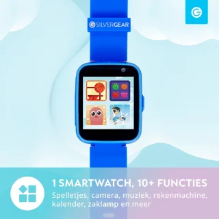 Soundlogic Kinder Smartwatch Blauw met Camera en Touchscreen