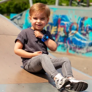 Soundlogic Kinder Smartwatch Blauw met Camera en Touchscreen