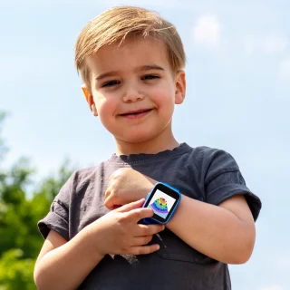 Soundlogic Kinder Smartwatch Blauw met Camera en Touchscreen