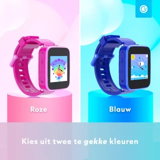 Soundlogic Kinder Smartwatch Roze met Camera en SD-kaart