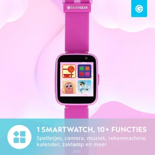 Soundlogic Kinder Smartwatch Roze met Camera en SD-kaart
