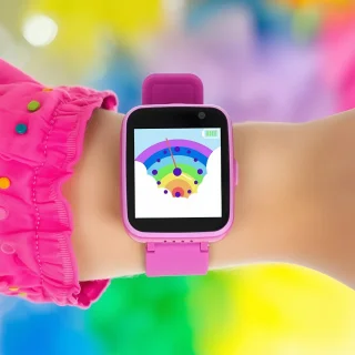 Soundlogic Kinder Smartwatch Roze met Camera en SD-kaart