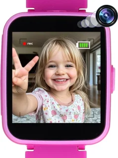 Soundlogic Kinder Smartwatch Roze met Camera en SD-kaart