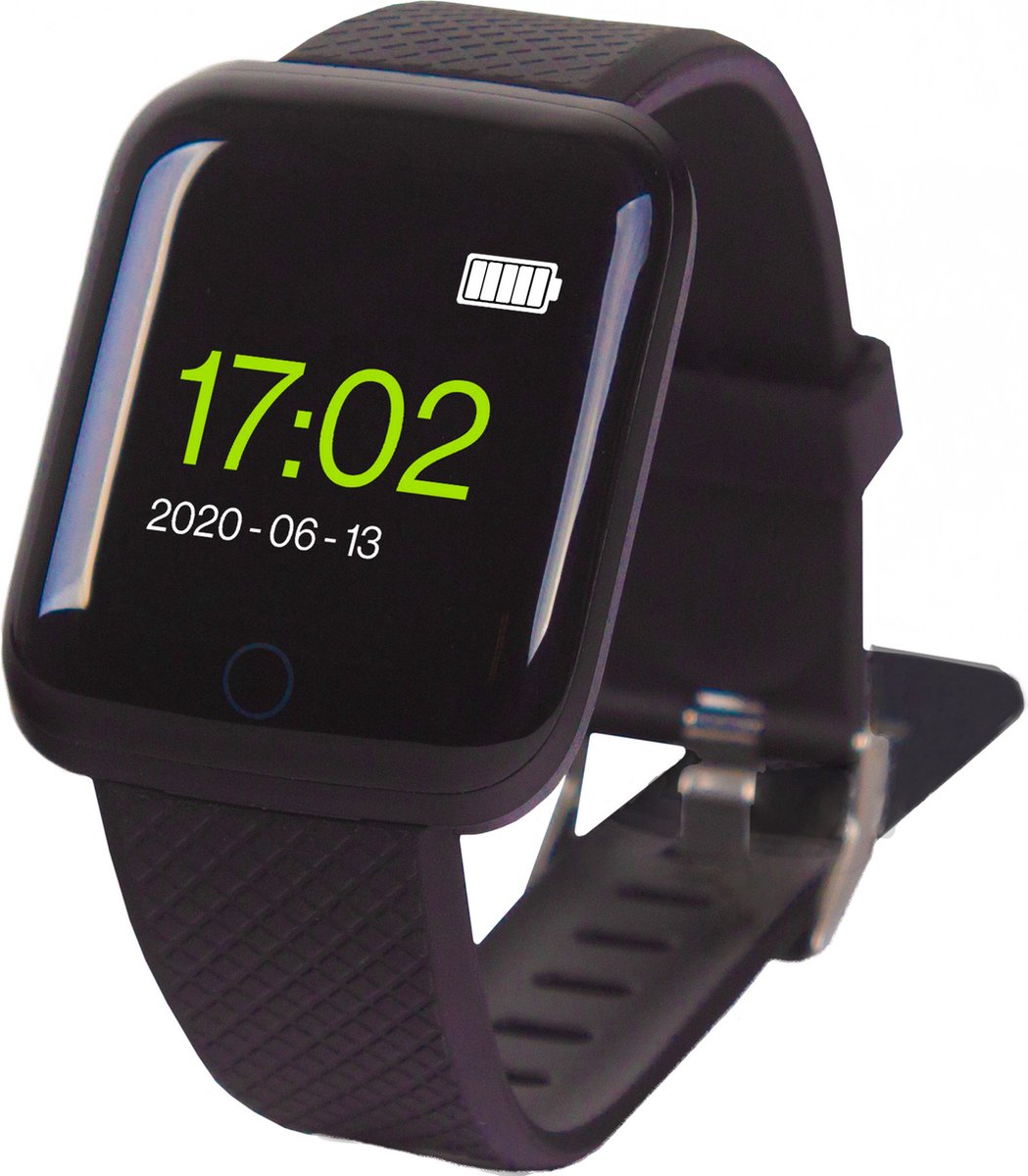 Soundlogic Smartwatch Android Bluetooth Zwart