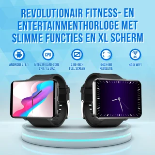 Soundlogic XL Smartwatch 16GB Zwart